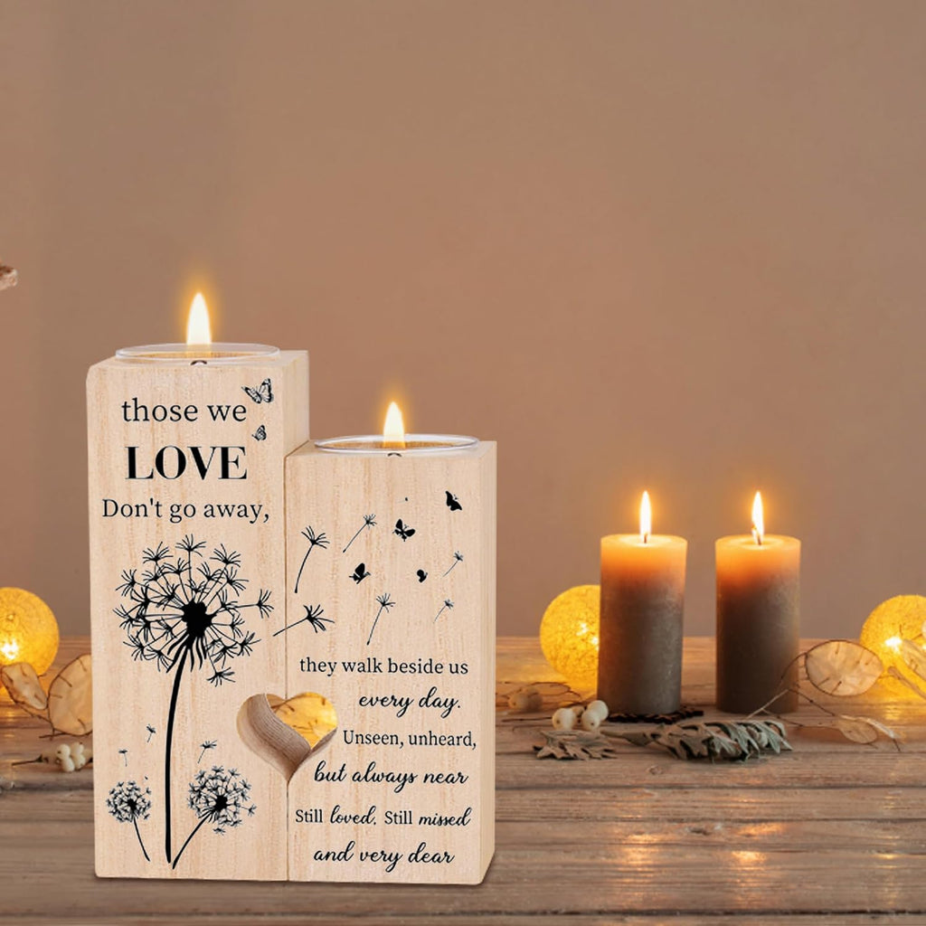 Sympathy Gifts for Loss of Loved One, Bereavement Candle Holders | Condolence Gift, Memorial Gifts for Mother Father Grandma Grandpa Aunt