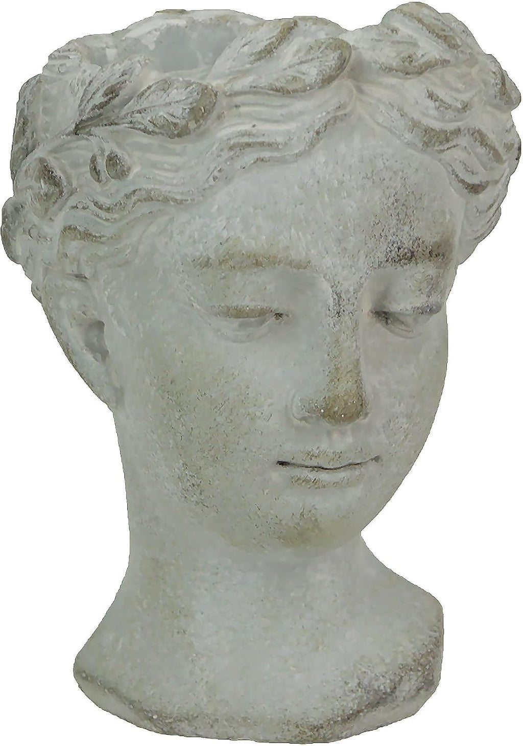 mayrich greek lady head wall planter, 6 inch, main product view
