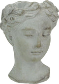 mayrich greek lady head wall planter, 6 inch, main product view