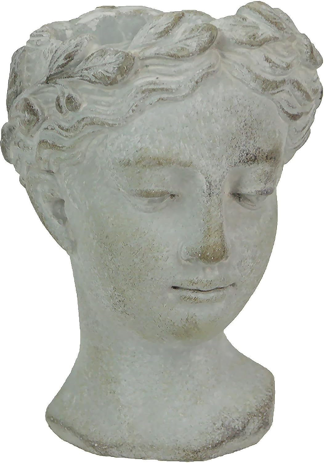 mayrich greek lady head wall planter, 6 inch, main product view