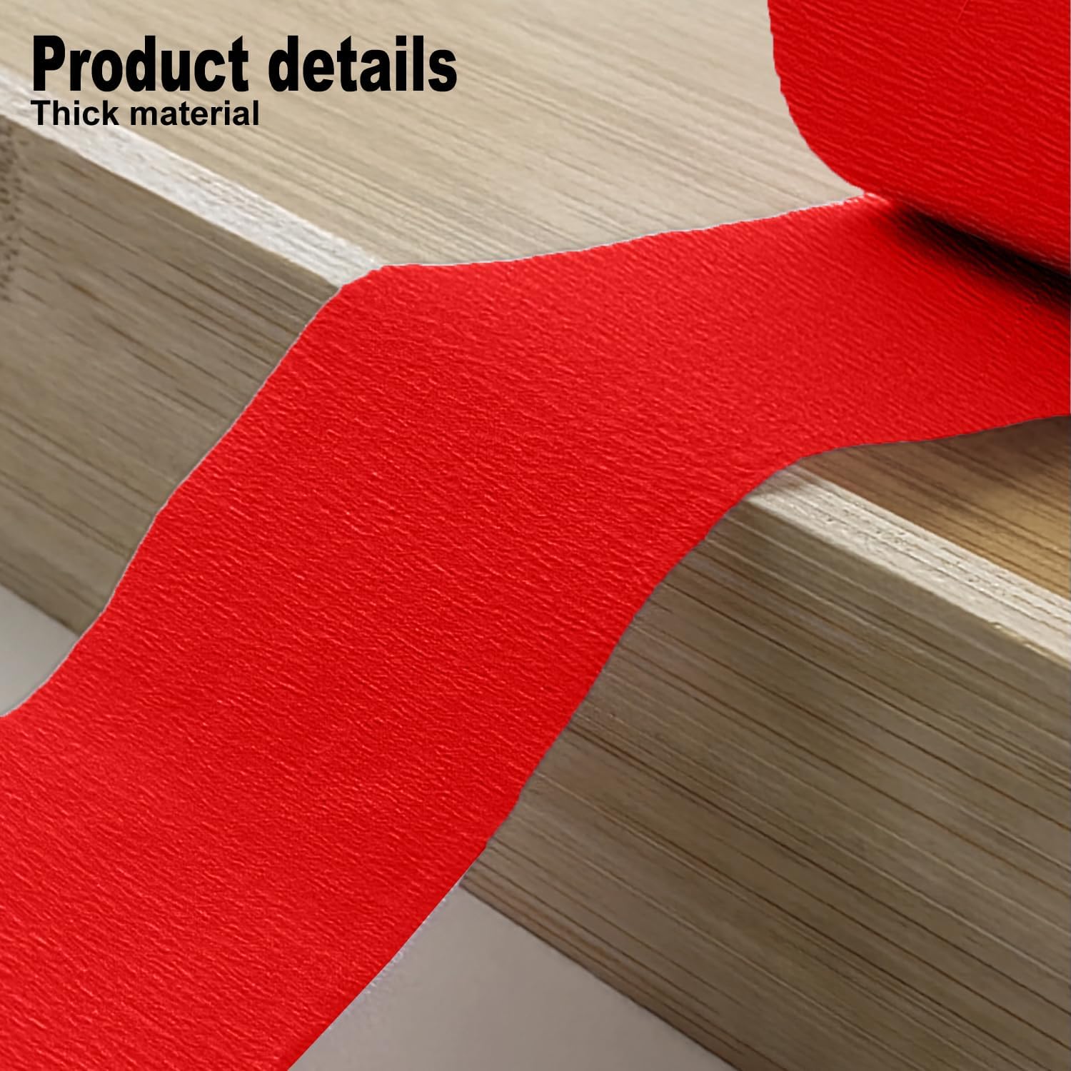 4 Crepe Paper Streamers Rolls, 328ft Pack of Red and Black Crepe Paper for Birthday Wedding Baby Shower Party Decorations (1.8 inch x 82 ft/Roll)