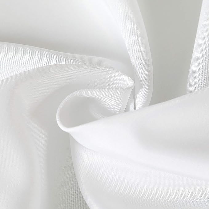 CupuamonSquare Tablecloth 70x70 inch Washable Polyester Fabric Table Cloth for Wedding Party Dining Banquet Decoration（70x70,White）