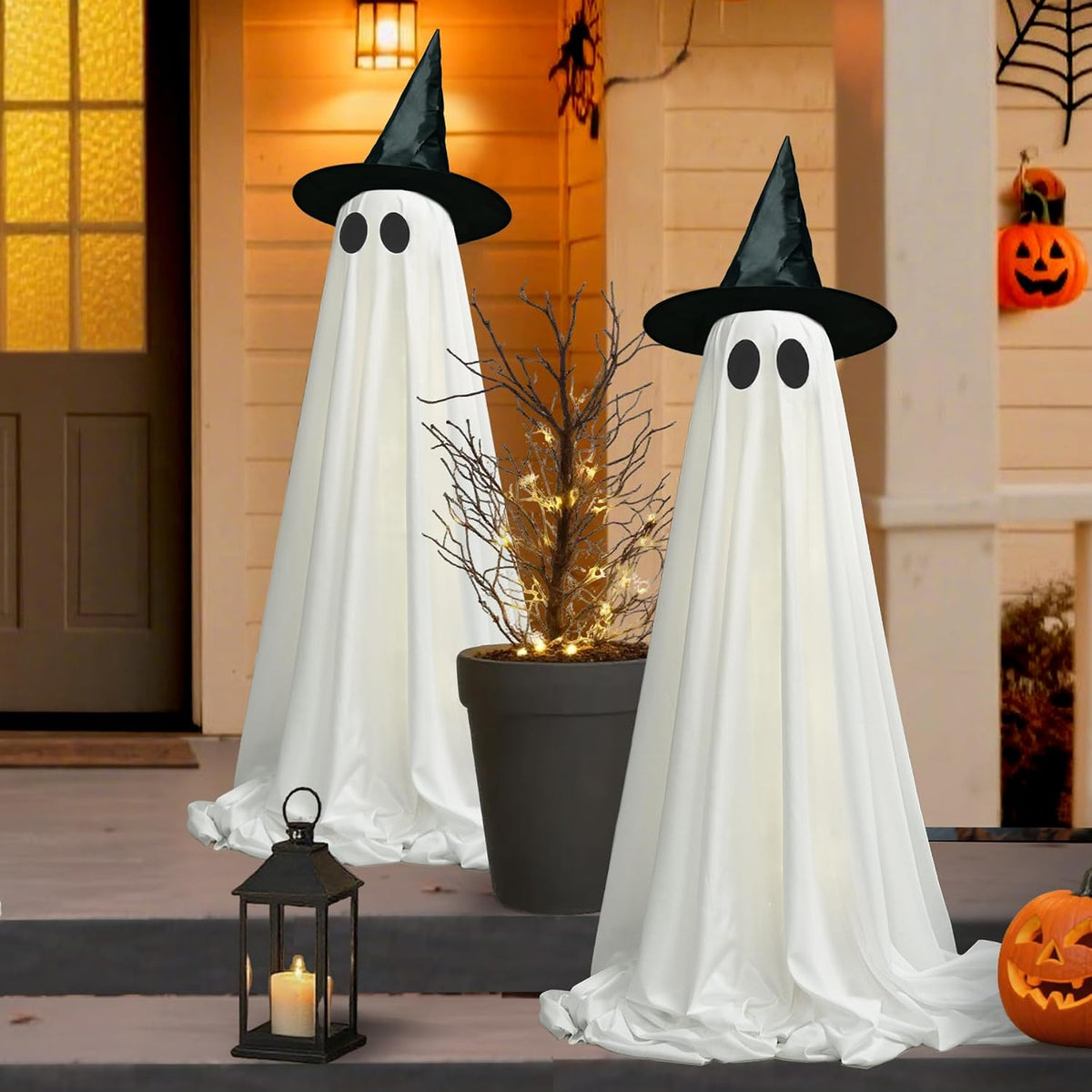 2packs halloween decorations outdoor,halloweens party decoration indoor,light up, main product view