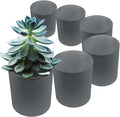 XCEL Floral Foam Blocks - Reusable, Weather Resistant Foam - Perfect for Fresh & Artificial Flower Arrangements, Crafts, Planter Boxes, Home Decor & More - 10-Pk, Gray (3” x 3”, Round)