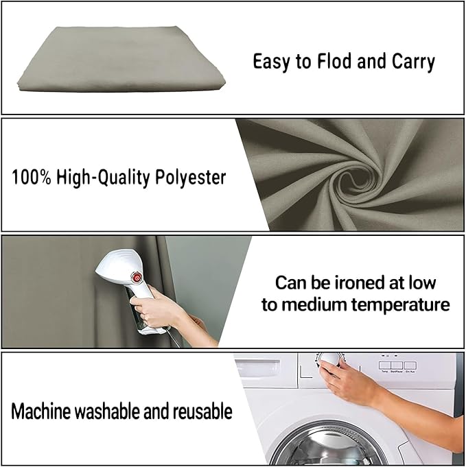 5x7FT Gray Screen Backdrop Photo Background, Pure Grey Color, Professional Photography Video Studio, Events, Streaming, Games, Live Streaming, Video Shooting