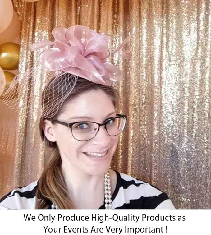 ShinyBeauty 4FT x 7FT Rose Gold Sequin Backdrop | Photo Booth Background | Wedding & Rust Backdrops | Sparkly Sequin Fabric | Perfect for Photography & Events | Durable & Elegant Curtains