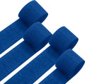 patypire Navy Blue Crepe Paper Streamers 4 Rolls 328ft, Pack of Party Streamers for Party Decorations, Crepe Paper for Birthday, Baby Shower, Wedding Party Decorations (1.8 Inch x 82 Ft/Roll)