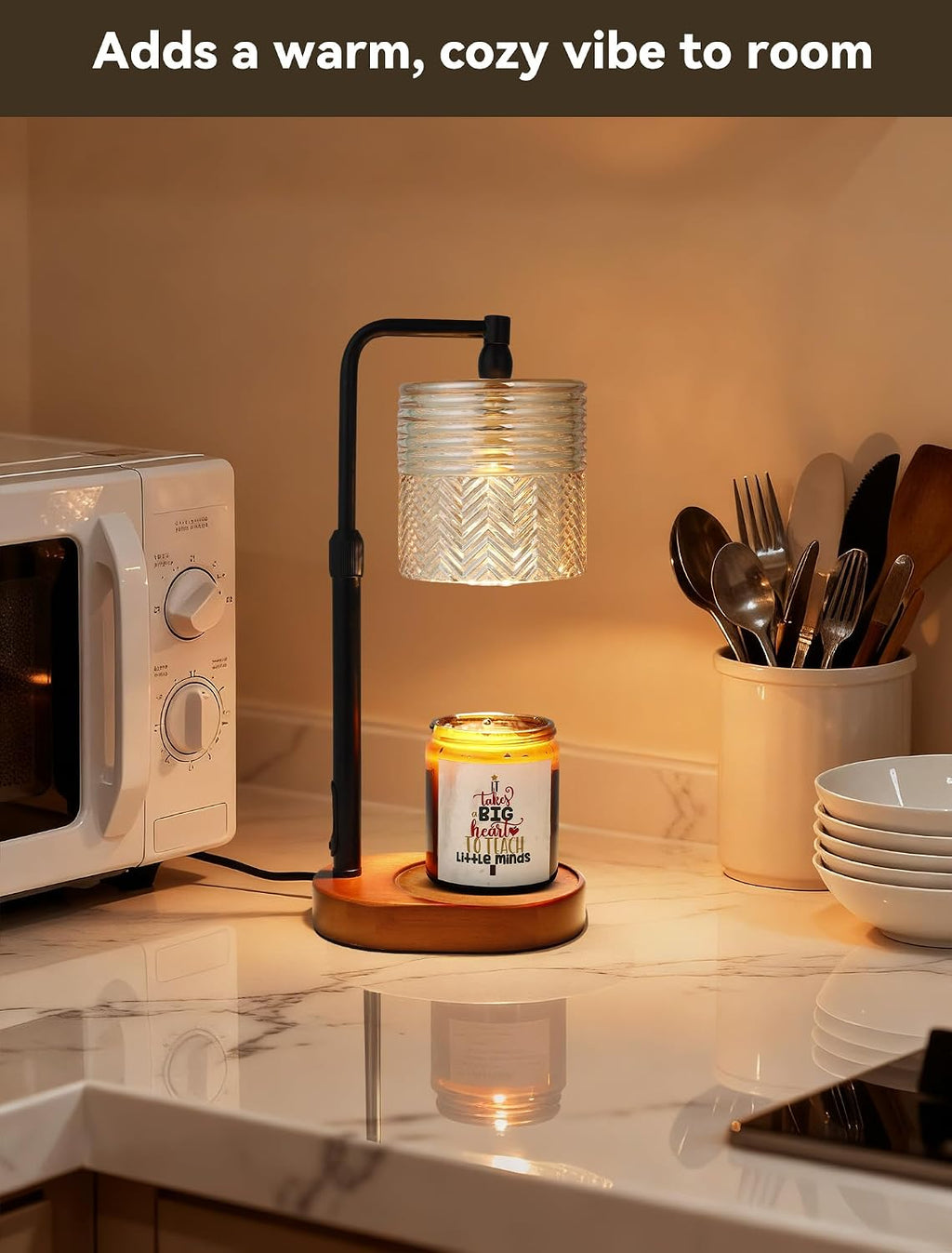 Candle Warmer Lamp with Timer, Christmas Birthday Gifts for Women Mom, House Warming Gifts New Home Vintage Decor, Wax Melt Warmer for Jar Candles