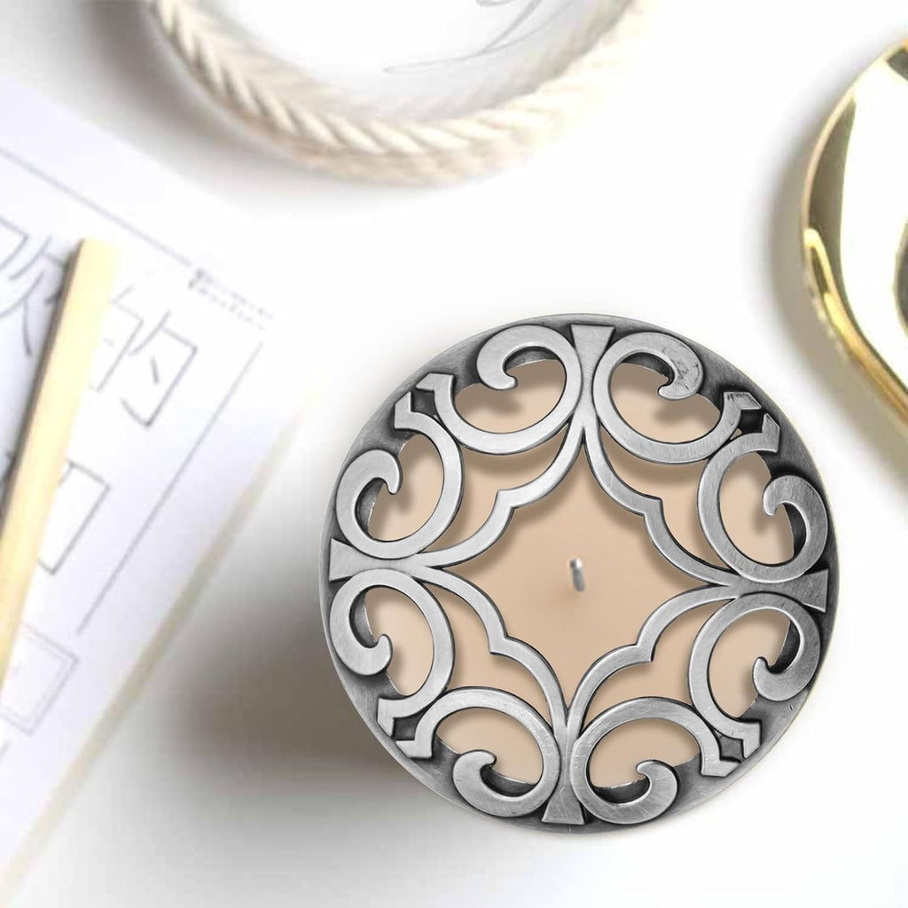 2 Pcs Candle Toppers to Burn Evenly, Metal Scented Candle Toppers Covers, Candles Accessories Gifts for Woman Christmas Supplies