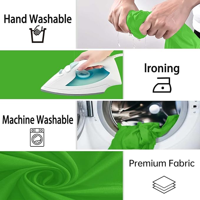 Green Screen Backdrop,Product Photo Backdrop for Photoshoot,Photography Background for Streaming Video Studio 8FTx10FT
