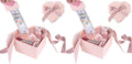 Money Box for Cash Gift Pull Pink - Money Gift Box for Cash Gift Ideas-Love Box with Money Pull Out KIT & Automatic ON/Off String Light - Birthday Money Pull Box Surprise Money Box. (Pack of 2)