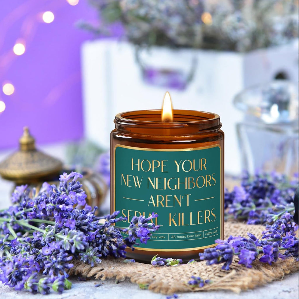 House Warming Gifts New Home,Housewarming Gift,House Warming Gifts for New House,New Home Gift for Homeowner,Funny Housewarming Candle for Neighbor,Couple,Friend,Sister,Women,Men