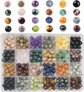 8mm crystal natural gemstone beads bracelet jewelry making, main product view