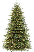 9ft prelit premium christmas tree, 5179 realistic pe&pvc, main product view