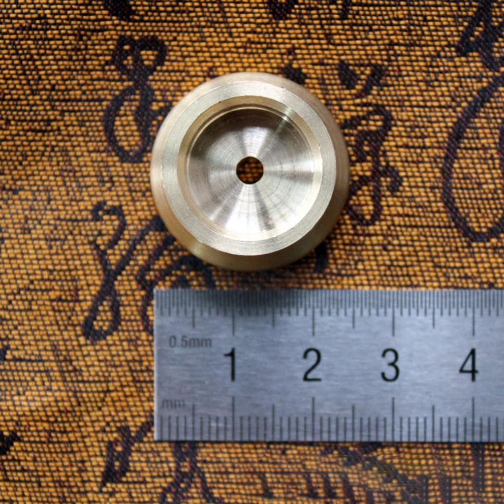 Brass Stable Bowl Type Cones Stick Censer Portable Suitable for Studio Office Living Room Tea