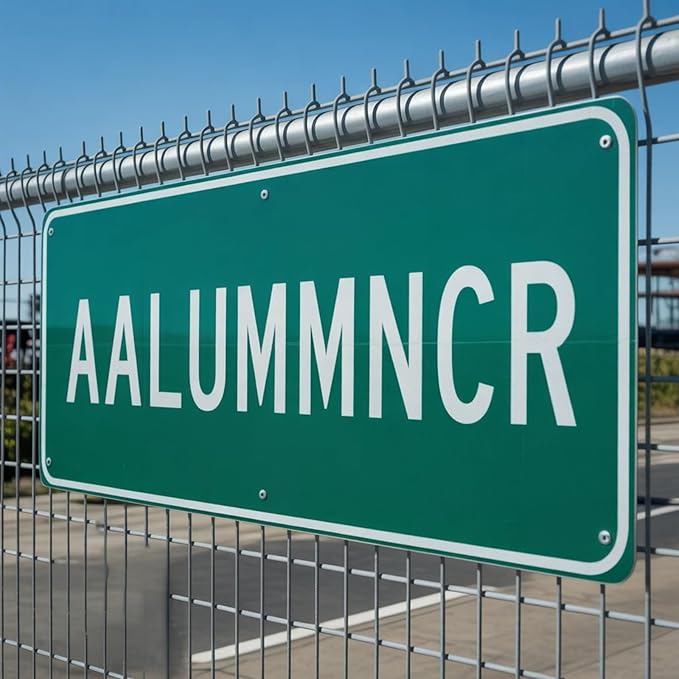 Custom Street Sign, Reflective Option, 12x36 Inch, Rust Free Aluminum,Weather/Fade Resistant,UV Protected
