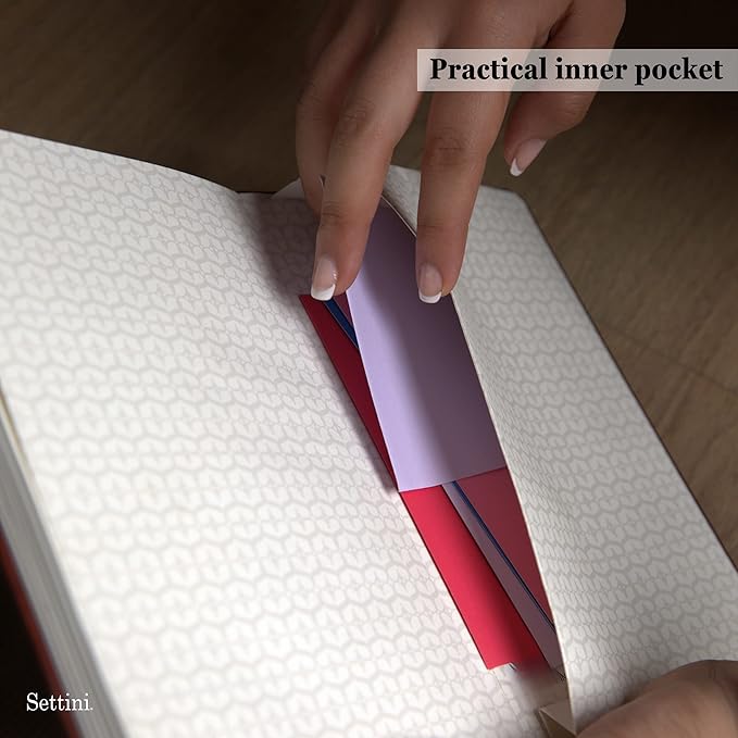 SETTINI Dotted Journal, Ideal for Bullet Journaling - A5 Vegan Leather Notebook, 192 Archival-Quality Pages, QuillEase Bleed-Free Paper, Inner Pocket & Bookmark - Dragonfly Gifts for Women & Men, Black Dragonfly