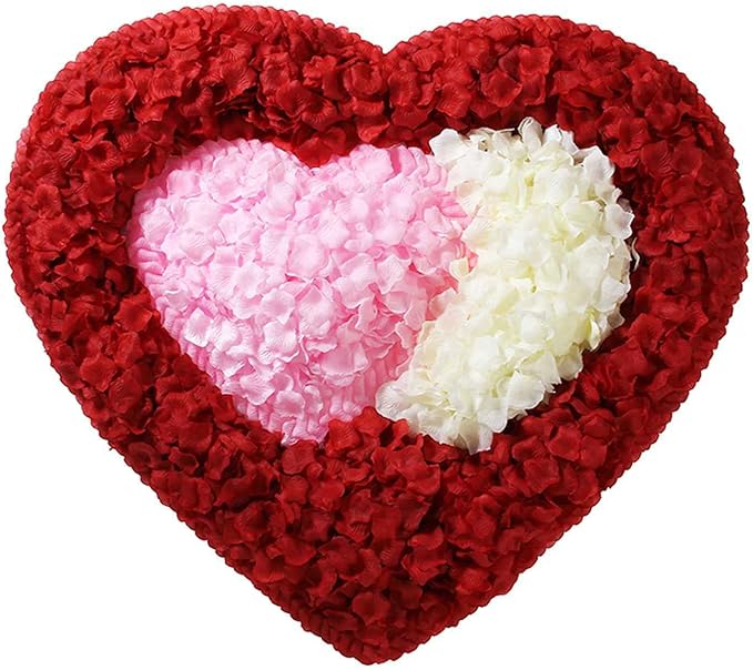 CODE FLORIST 2200 PCS Silk Flower Rose Petals for Wedding Decorations (Light Pink)