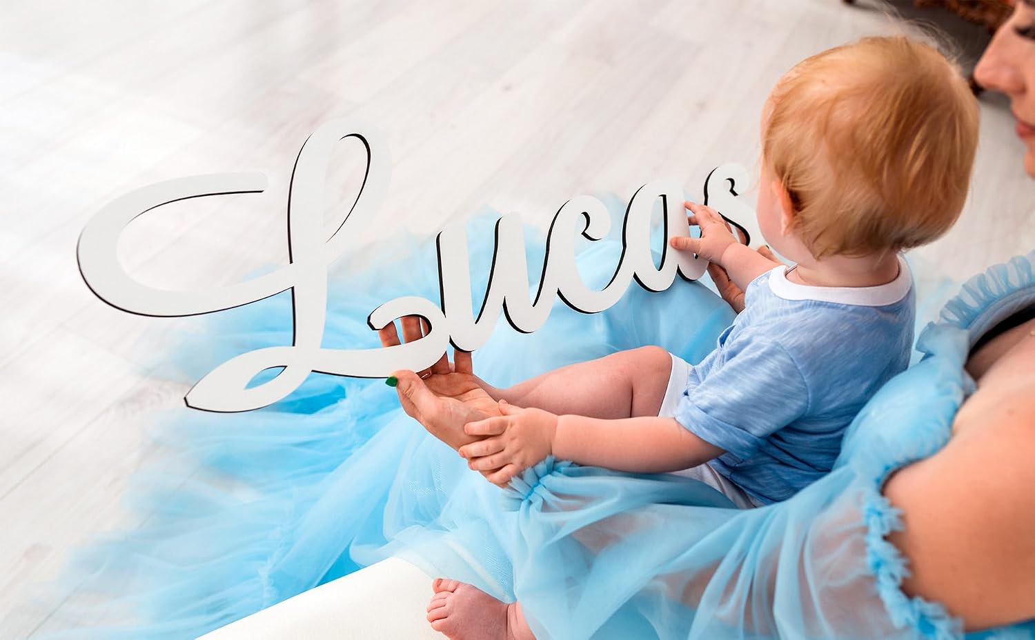 Personalized Wooden Name Sign for Nursery Wall Letters Custom Baby Name Sign for Wall Room Decor