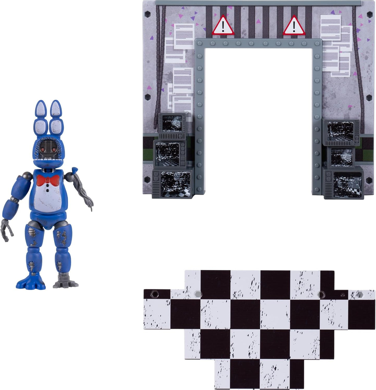 Jazwares Five Nights at Freddy’s Withered Bonnie Office Set - 5-Inch Articula...