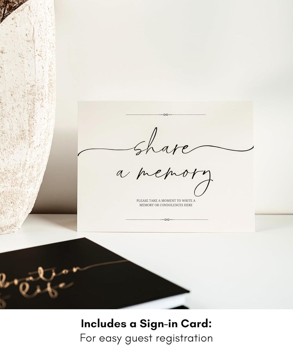Lamare Funeral Guest Book Memorial Service – Celebration of Life Guest Book