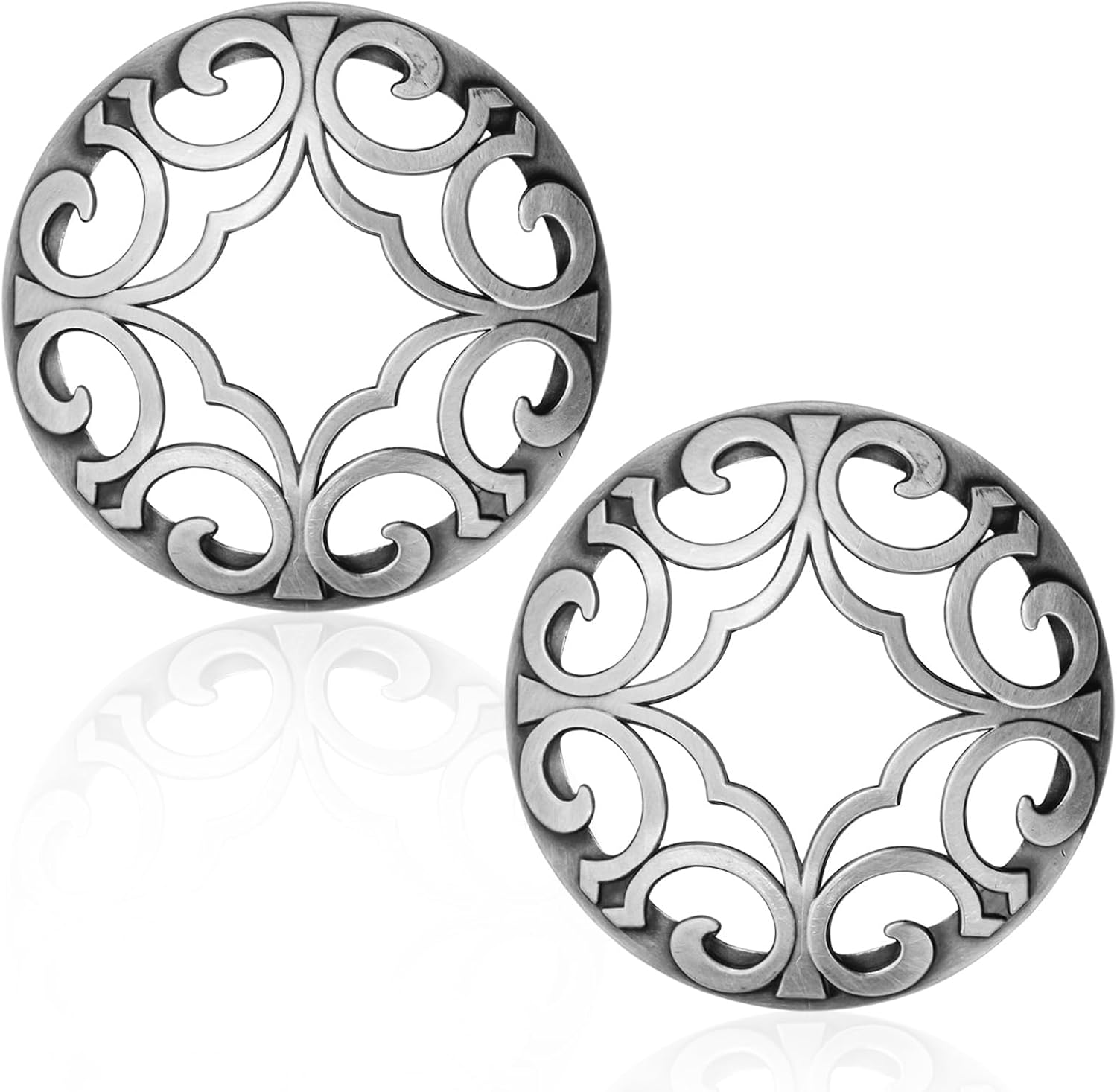 2 Pcs Candle Toppers to Burn Evenly, Metal Scented Candle Toppers Covers, Candles Accessories Gifts for Woman Christmas Supplies