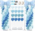 kasyat 2 sets dusty blue bow balloon column, main product view