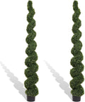 the bloom times 7ft large spiral topiary trees, main product view
