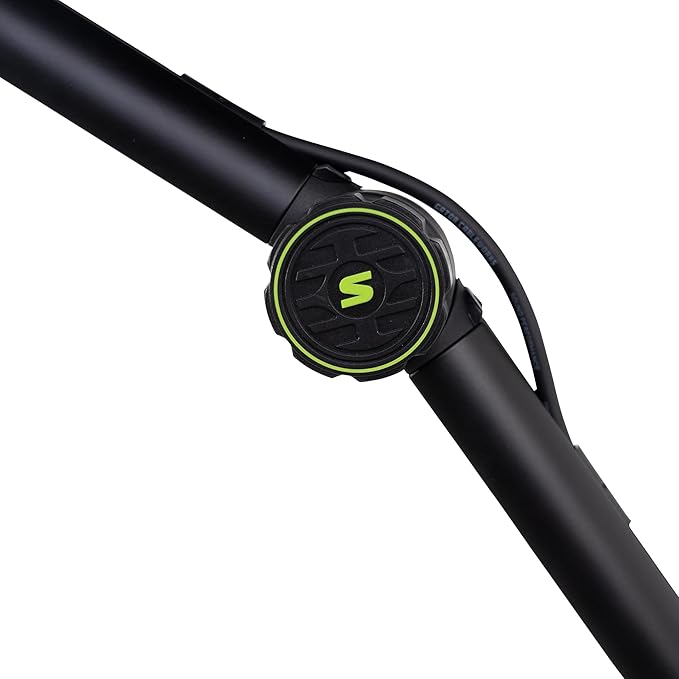 Shure by Gator Deluxe Articulating Desktop Podcasting Mic Boom Arm with Cable Management Channel; (SH-BROADCAST1)