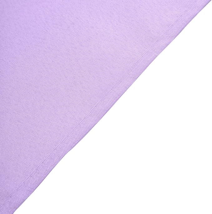 Efavormart 70" Lavender Square Polyester Tablecloth for Dining Table, Wedding, Party, Event, Banquet, Restaurant Decoration