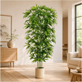 artificial bamboo tree: 6ft fake bamboo plant faux, main product view