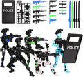 3d printed dummy 13 police shield action figure, main product view