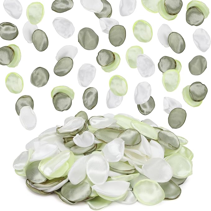 SUREAM Rose Petals for Decoration, Scatter Petals for Wedding Aisle Scatter, Flower Petals Decrations for Dinner Table Centerpieces Flower Girl Basket Birthday Party Romantic Night Home Decor