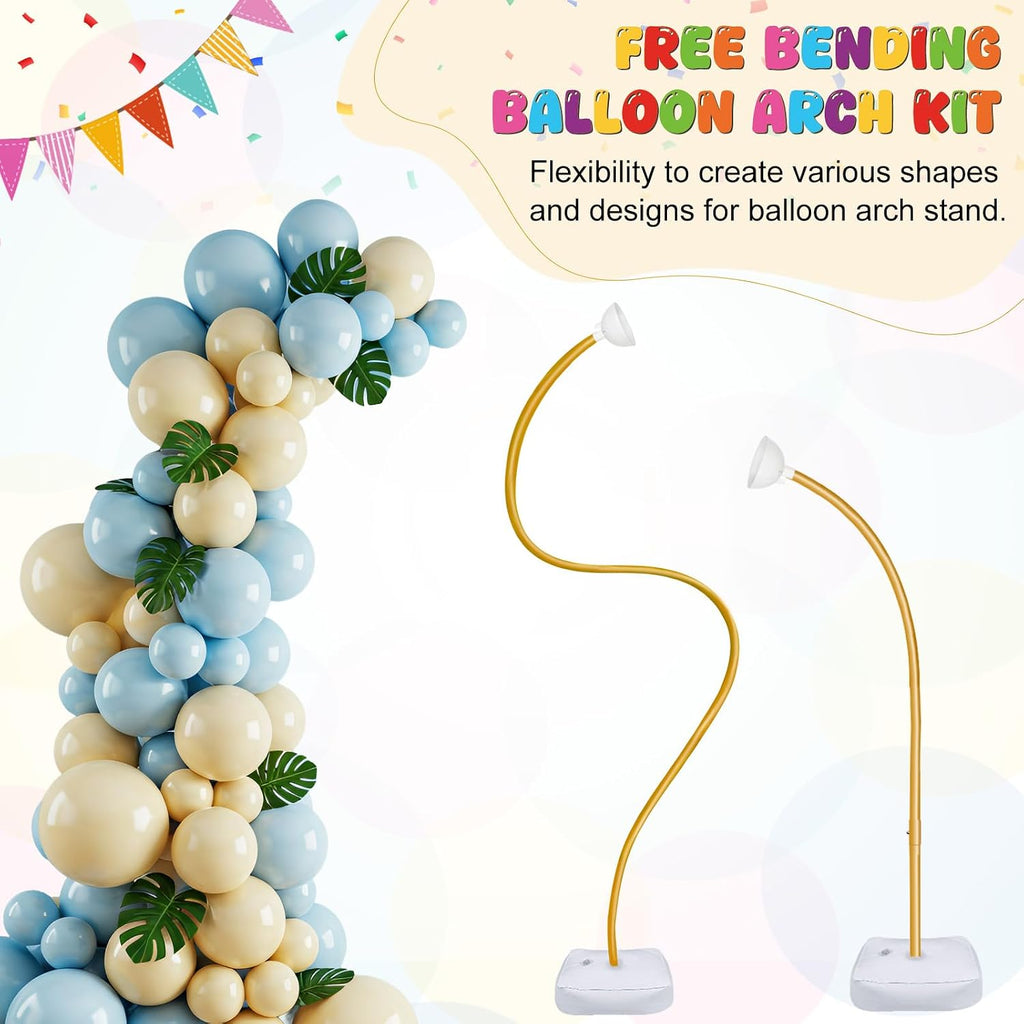 led balloon arch stand with base 9.35ft/6ft balloon, package contents