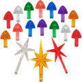 Replacement Lights Bulbs for Ceramic Christmas Tree Ornaments,Ice Cream Shape Light up Medium Twist Pegs Accessories for Ceramic Craft Project