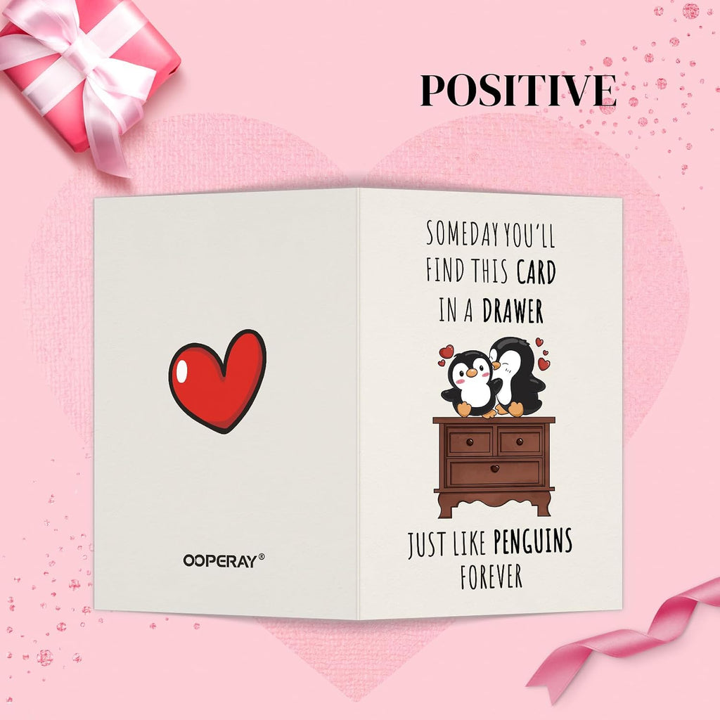 OOPERAY Gifts for Husband Fathers Day, Fathers Day Card for Husband from Wife, Anniversary Birthday Love Gift for Men Women, Valentines Card Gifts for Him Her, Gift for Boyfriend Girlfriend