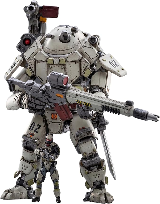 JOYTOY 1/25 Action Figures Iron Wrecker 02 Tactical Mecha Anime Figure Collection Modern Military Model Dark Source