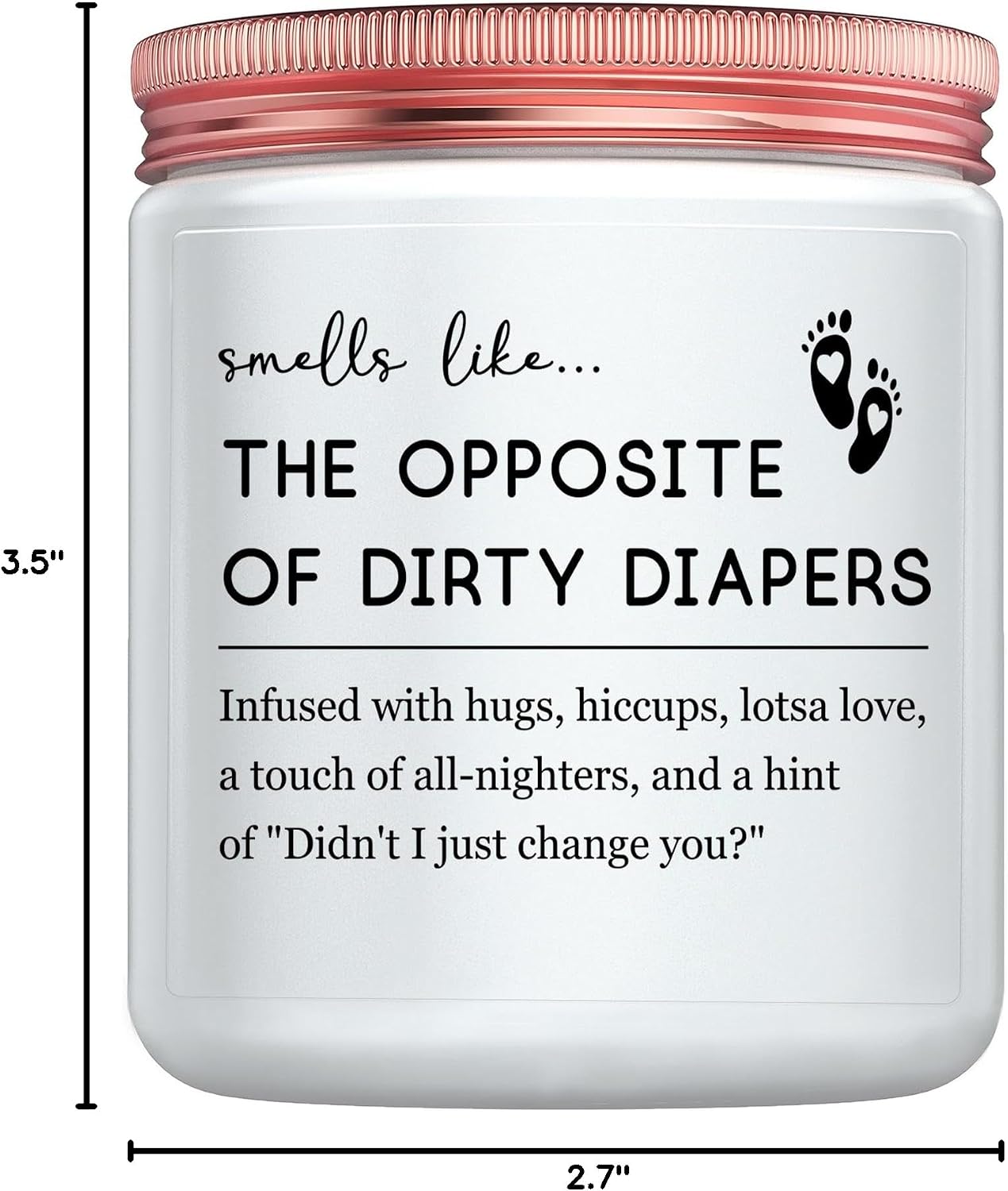 New Mom Gifts for Women After Birth, First Time New Baby Candle Mothers Day Christmas Gift