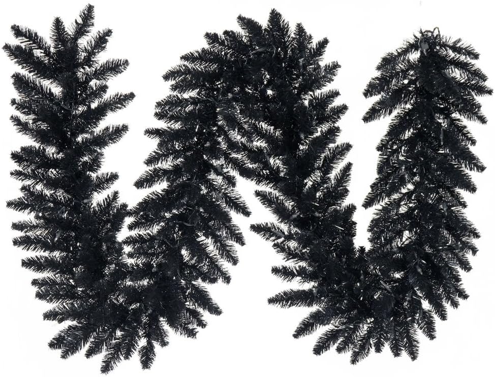 perfect holiday black 9' x 8" artificial christmas, main product view