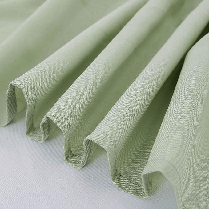 Efavormart 54x54 Sage Green Wholesale Linens Seamless Polyester Square Linen Tablecloth for Wedding Banquet Party Restaurant