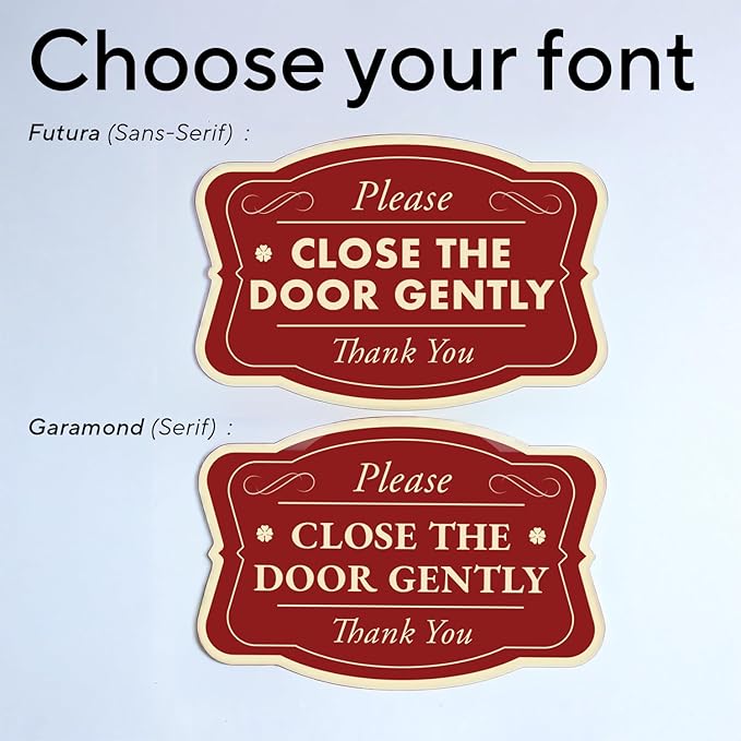Custom Decorative Outdoor Metal Sign - Personalized Aluminum Driveway Sign, Waterproof, Made in USA - Design 3 Red Brick 42x28 In