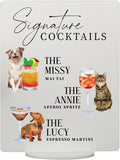 Pet Signature Drink Wedding Signs