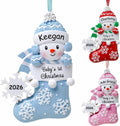 Personalized Babys 1st Christmas Ornament 2026, Gift for Expecting Parents (Personalized)