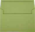 LUXPaper A9 Invitation Envelopes | Peel & Press | 5 3/4" x 8 3/4" | Avocado Green | 80lb. Text | 50 Qty