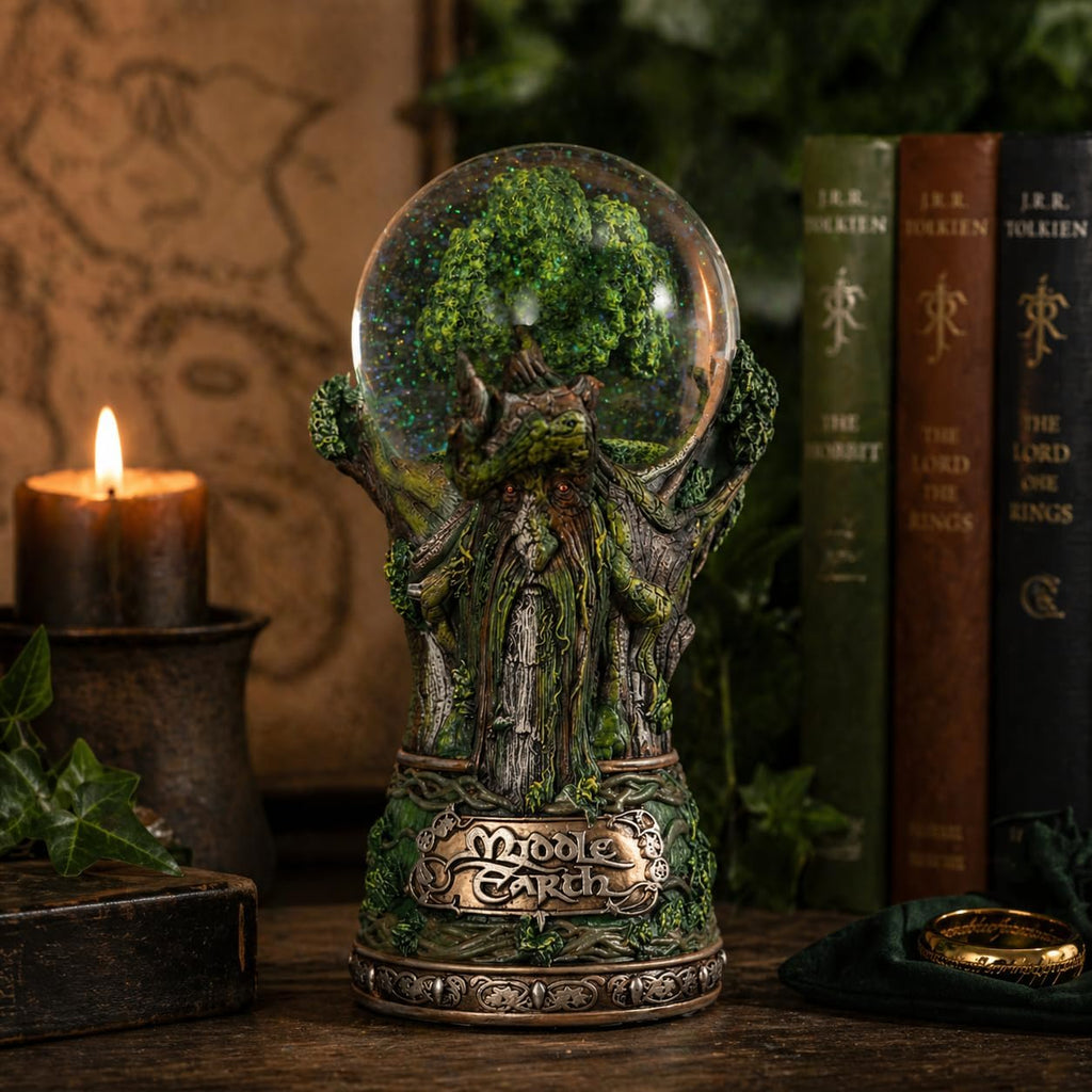 Nemesis Now Lord of The Rings Snow Globe, Middle Earth Collectible, Officially Licensed, Hand-Painted Resin, 19cm - Treebeard