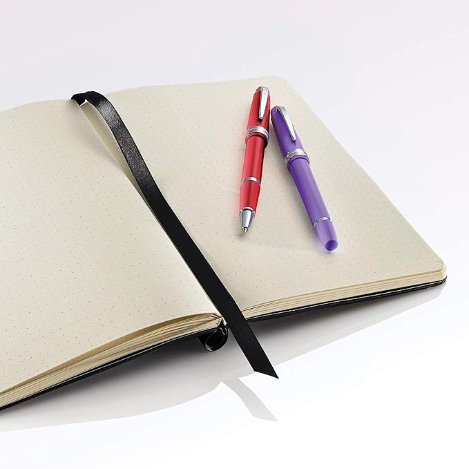 Cross Bailey Light Refillable Fountain Presented in a Everyday Gift Box - Medium Point, Black Ink, Polished Blue