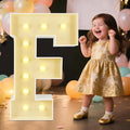 Marquee Light Up Letters: 3FT Large Decorative Signs for Party Decorations Baby Shower Birthday Wedding Engagement Anniversary, 3 Feet Tall Pre-Cut DIY Foamboard Letter F - Easy to Assemble