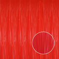 GOER 3.2 ft x 8.2 ft Metallic Tinsel Foil Fringe Curtains Party Photo Backdrop Party Streamers for Birthday,Graduation,New Year Eve Decorations Wedding Decor(4 Packs,Candy Red)