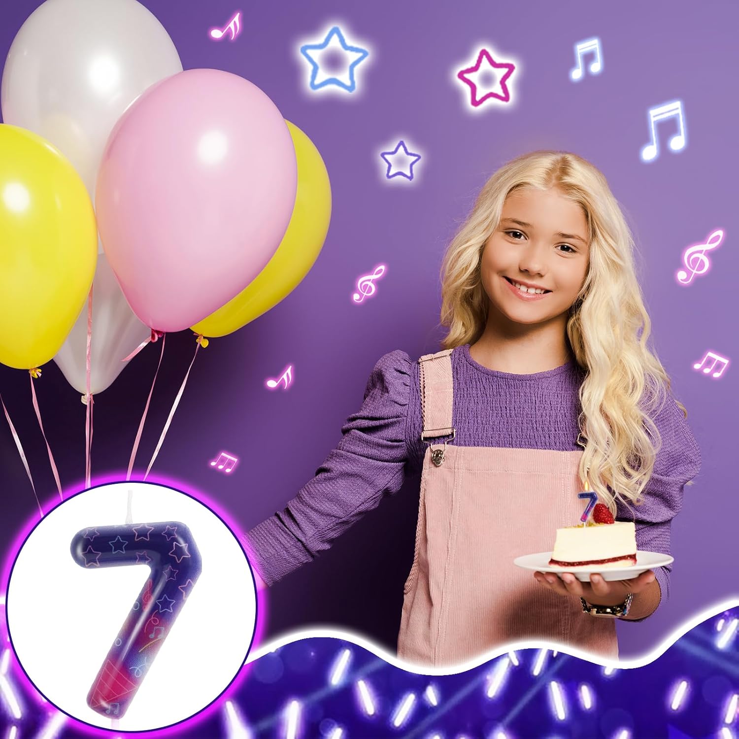 Demon Movie Hunters Birthday Decorations,Demon Movie Hunters Birthday Party Supplies,for Boys Girls Kpop Party Supplies（Number 7）