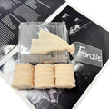 50Pcs Acrylic Place Card for Wedding Frosting Acrylic DIY Table Seating Cards Wedding Supplies with Champagne